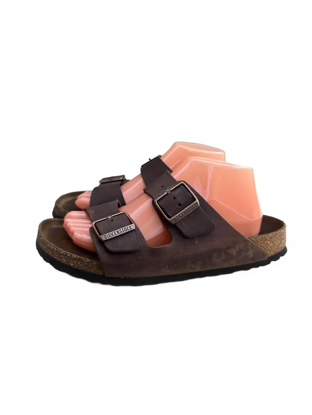 Birkenstock Arizona Oiled Leather Sandals – Habana Brown Size 41 EU M8 W10